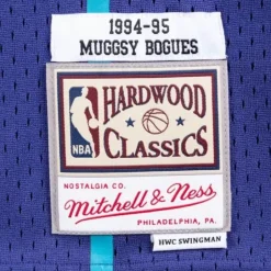 Swingman Jersey Charlotte Hornets Alternate 1994-95 Muggsy Bogues