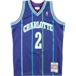 Swingman Jersey Charlotte Hornets Alternate 1994-95 Larry Johnson