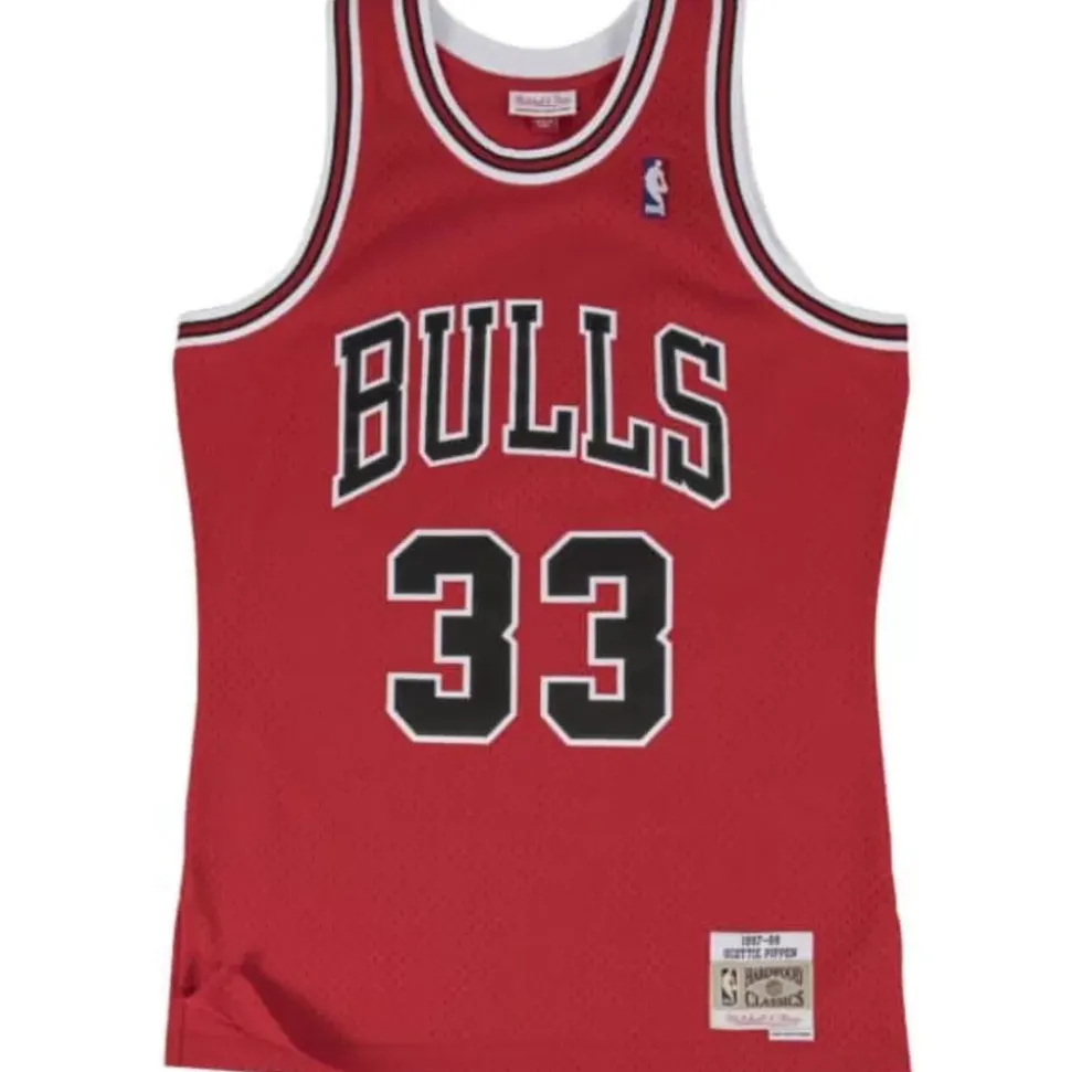 Swingman Jersey Chicago Bulls Road 1997-98 Scottie Pippen