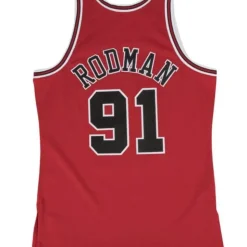 Swingman Jersey Chicago Bulls Road 1997-98 Dennis Rodman