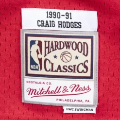 Swingman Jersey Chicago Bulls Road 1990-91 Craig Hodges