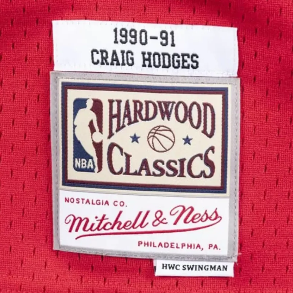 Swingman Jersey Chicago Bulls Road 1990-91 Craig Hodges