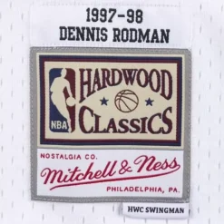 Swingman Jersey Chicago Bulls 1997-98 Dennis Rodman