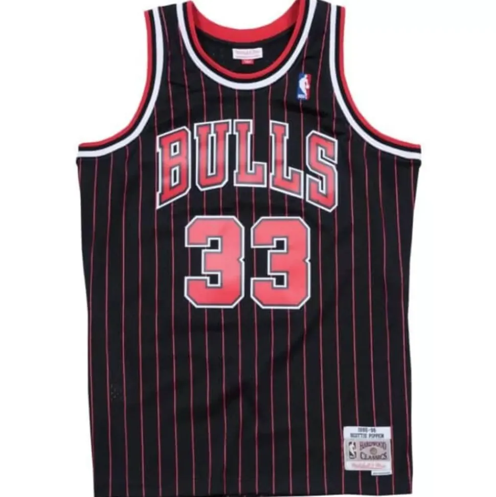 Swingman Jersey Chicago Bulls Alternate 1995-96 Scottie Pippen