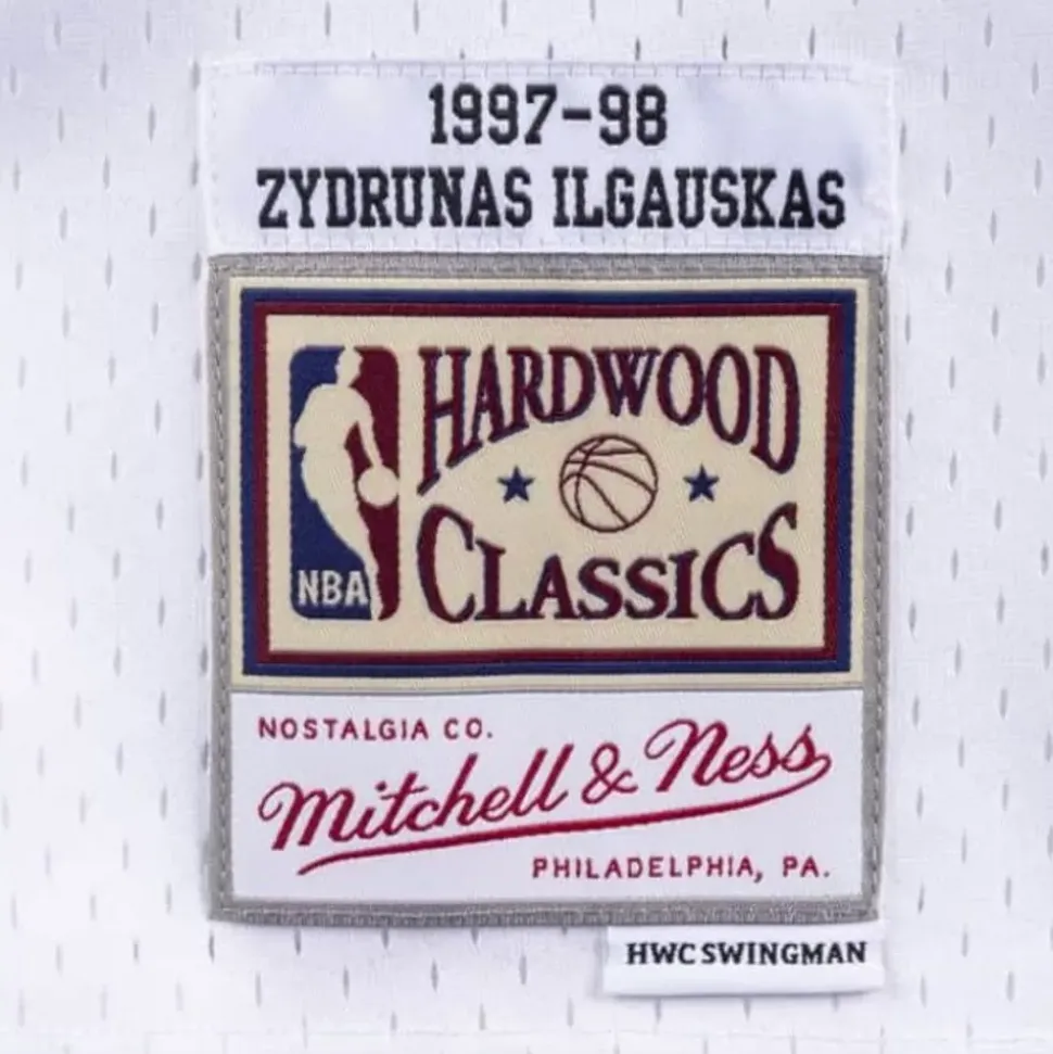 Swingman Jersey Cleveland Cavaliers 1997-98 Zydrunas Ilgauskas
