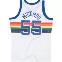 Swingman Jersey Denver Nuggets 1991-92 Dikembe Mutombo
