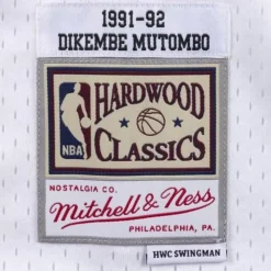 Swingman Jersey Denver Nuggets 1991-92 Dikembe Mutombo