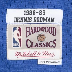 Swingman Jersey Detroit Pistons Road 1988-89 Dennis Rodman