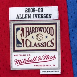 Swingman Jersey Detroit Pistons 2008-09 Allen Iverson