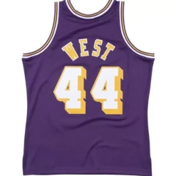 Swingman Jersey Los Angeles Lakers 1971-72 Jerry West