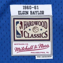 Swingman Jersey Los Angeles Lakers 1960-61 Elgin Baylor