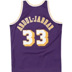 Swingman Jersey Los Angeles Lakers Away 1983-84 Kareem Abdul-Jabbar