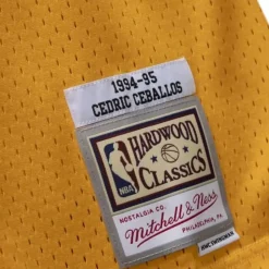 Swingman Jersey Los Angeles Lakers 1994-95 Cedric Ceballos