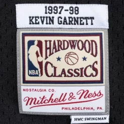 Swingman Jersey Minnesota Timberwolves Alternate 1997-98 Kevin Garnett