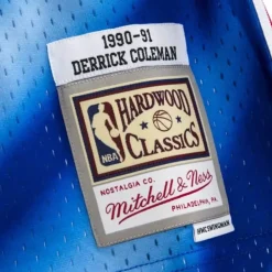 Swingman Jersey New Jersey Nets 1990-91 Derrick Coleman
