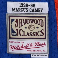 Swingman Jersey New York Knicks 1998-99 Marcus Camby