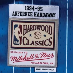 Swingman Jersey Orlando Magic Road 1994-95 Anfernee Hardaway