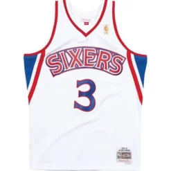 Swingman Jersey Philadelphia 76Ers Home 1996-97 Allen Iverson