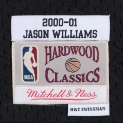 Swingman Jersey Sacramento Kings Road 2000-01 Jason Williams