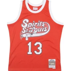 Swingman Jersey Spirits Of St. Louis 1975-76 Aba Moses Malone