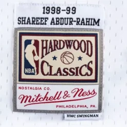 Swingman Jersey Vancouver Grizzlies Home 1998-99 Shareef Abdur-Rahim