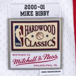Swingman Jersey Vancouver Grizzlies 2000-01 Mike Bibby