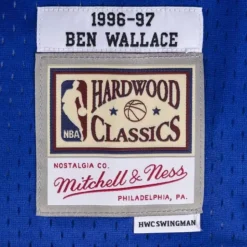 Swingman Jersey Washington Bullets 1996-97 Ben Wallace