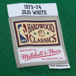 Swingman Jo Jo White Boston Celtics Dark 1973-74 Jersey