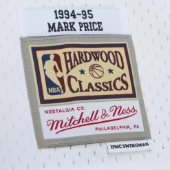 Swingman Mark Price Cleveland Cavaliers White 1994-95 Jersey