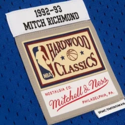 Swingman Mitch Richmond Sacramento Kings 1992-93 Jersey