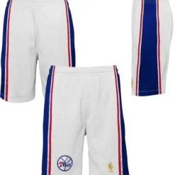 Swingman Philadelphia 76Ers Home 1996-97 Shorts