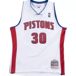 Swingman Rasheed Wallace Detroit Pistons Home 2003-04 Jersey