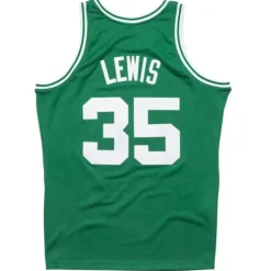 Swingman Reggie Lewis Boston Celtics 1987-88 Jersey