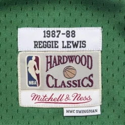 Swingman Reggie Lewis Boston Celtics 1987-88 Jersey