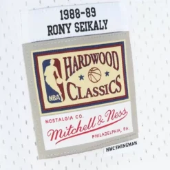 Swingman Rony Seikaly Miami Heat 1988-89 Jersey