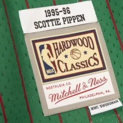 Swingman Scottie Pippen Chicago Bulls 1995-96 Jersey