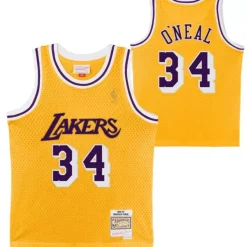 Swingman Shaquille O'Neal Los Angeles Lakers Home 1996-97 Jersey