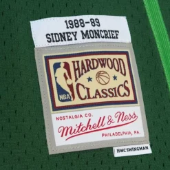 Swingman Sidney Moncrief Milwaukee Bucks Dark 1988-89 Jersey