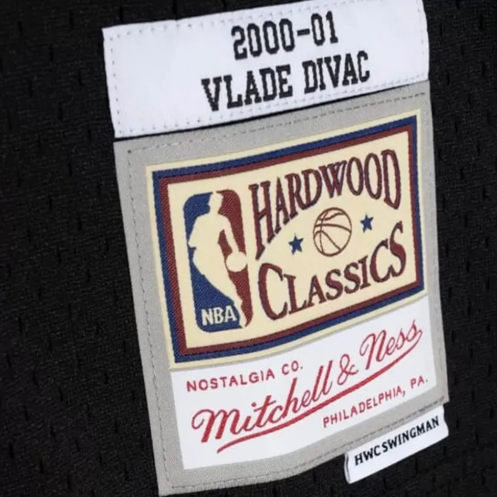 Swingman Vlade Divac Sacramento Kings 2000-01 Jersey