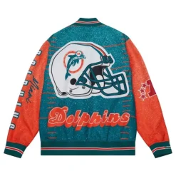 Team Burst Warm Up Jacket Miami Dolphins