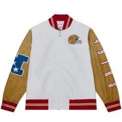 Team Burst Warm Up Jacket San Francisco 49Ers