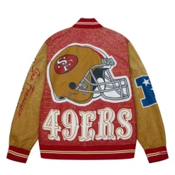Team Burst Warm Up Jacket San Francisco 49Ers