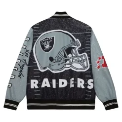 Team Burst Warm Up Jacket Los Angeles Raiders