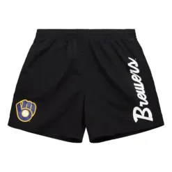 Team Essentials Nylon Shorts Milwaukee Brewers