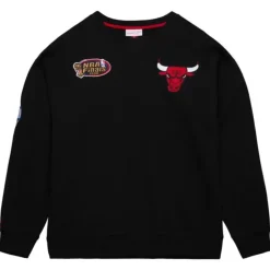 Team First Satin Fleece Crew Chicago Bulls