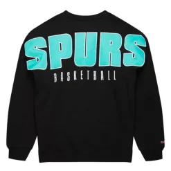 Team First Satin Fleece Crew San Antonio Spurs