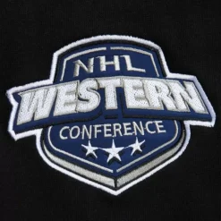 Team First Satin Fleece Crew Current Logo San Jose Sharks