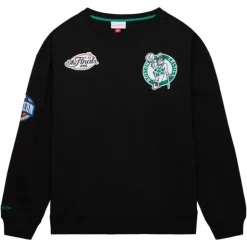 Team First Satin Fleece Crew Boston Celtics