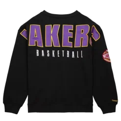 Team First Satin Fleece Crew Los Angeles Lakers