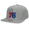 Team Heather 2.0 Snapback Philadelphia 76Ers